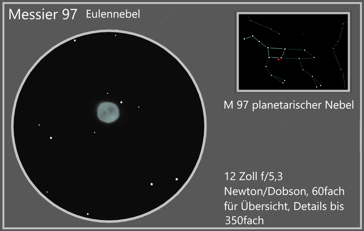 Messier 97 Eulennebel
