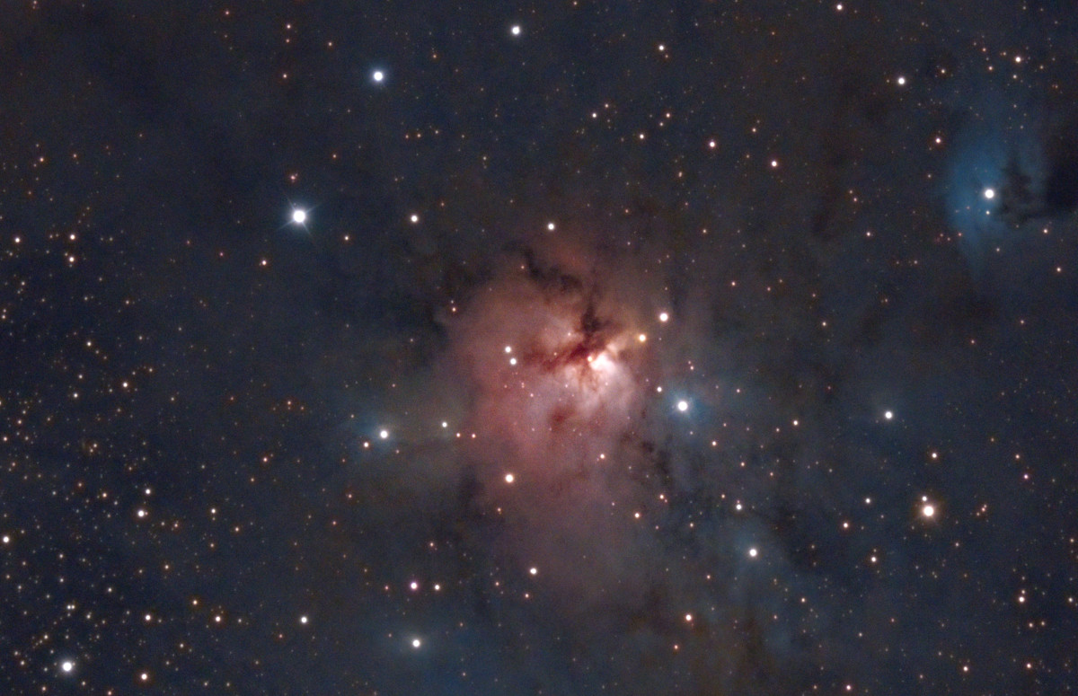 NGC 1579 Nördlicher Trifid-Nebel
