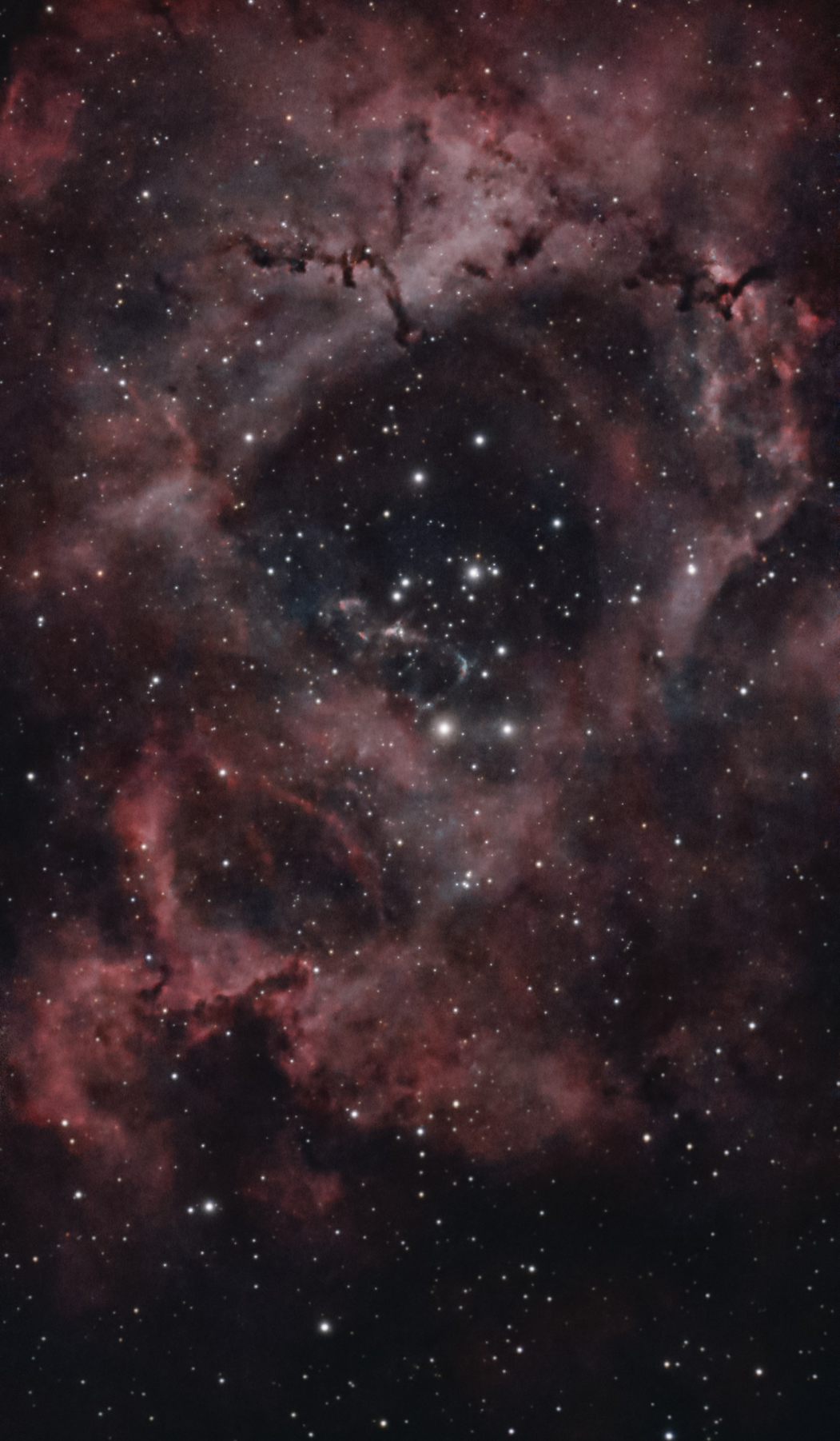 NGC2244-HaOiii getrennt bearbeitet