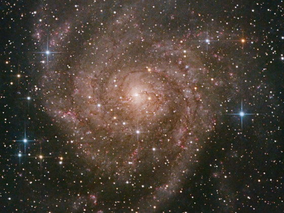 IC342 - Die "Verborgene Galaxie"