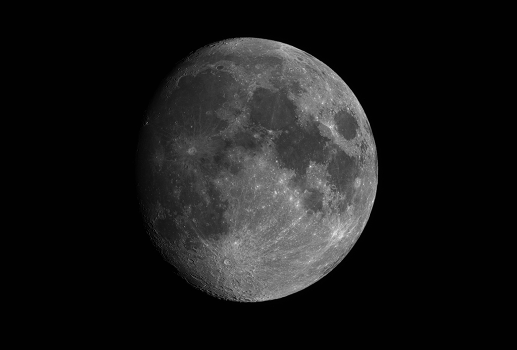 Mond (zunehmend, 86%) am 24.11.2023 mit der Vaonis Stellina
