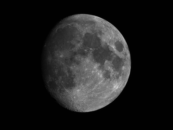 Mond (zunehmend, 86%) am 24.11.2023 mit der Vaonis Stellina