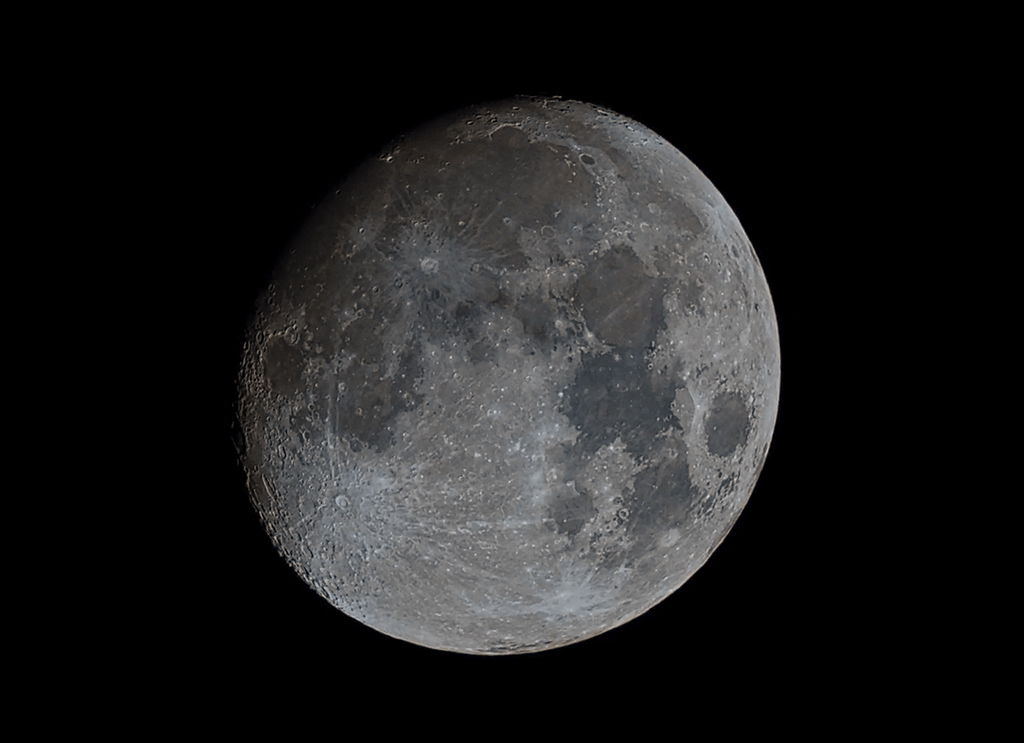 Mond (zunehmend, 86%) am 24.11.2023 mit dem Seestar S50