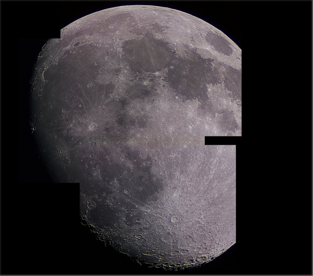 Mond vom 25.04.2021 mit der Raspberry Pi HQ Kamera