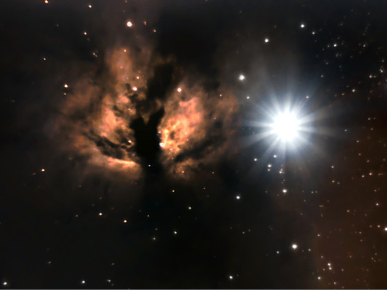 NGC2024 Flammen Nebel