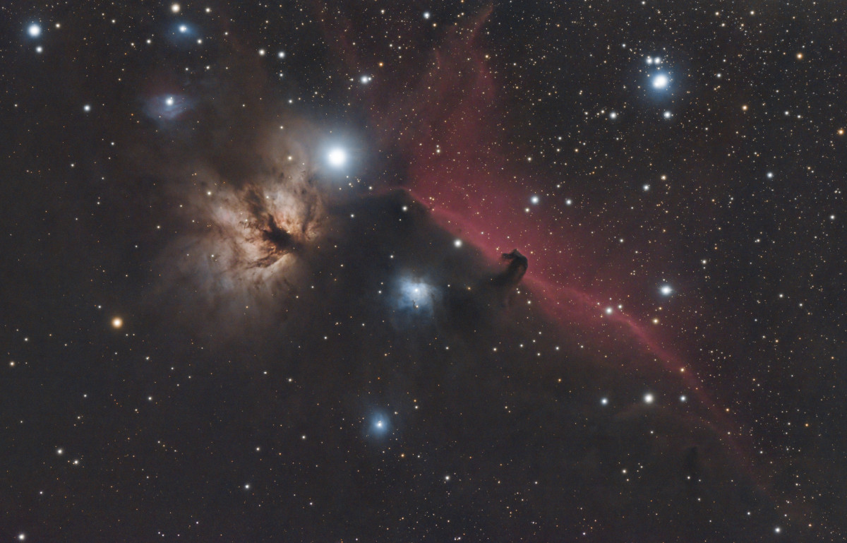 IC434/NGC2024 Pferdekopf/Flammennebel