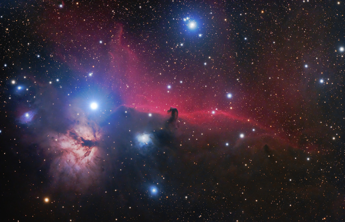 IC434, NGC2023 und NGC2024