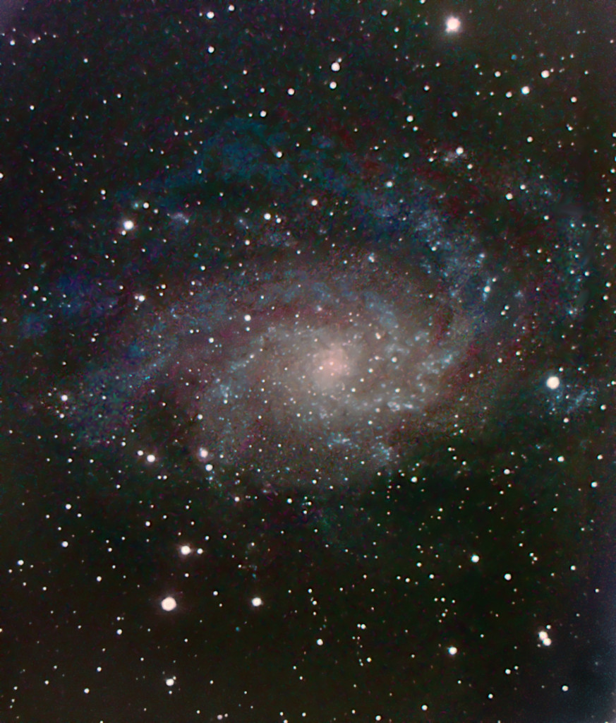 M33 Dreiecksgalaxie oder auch Feuerradgalaxie