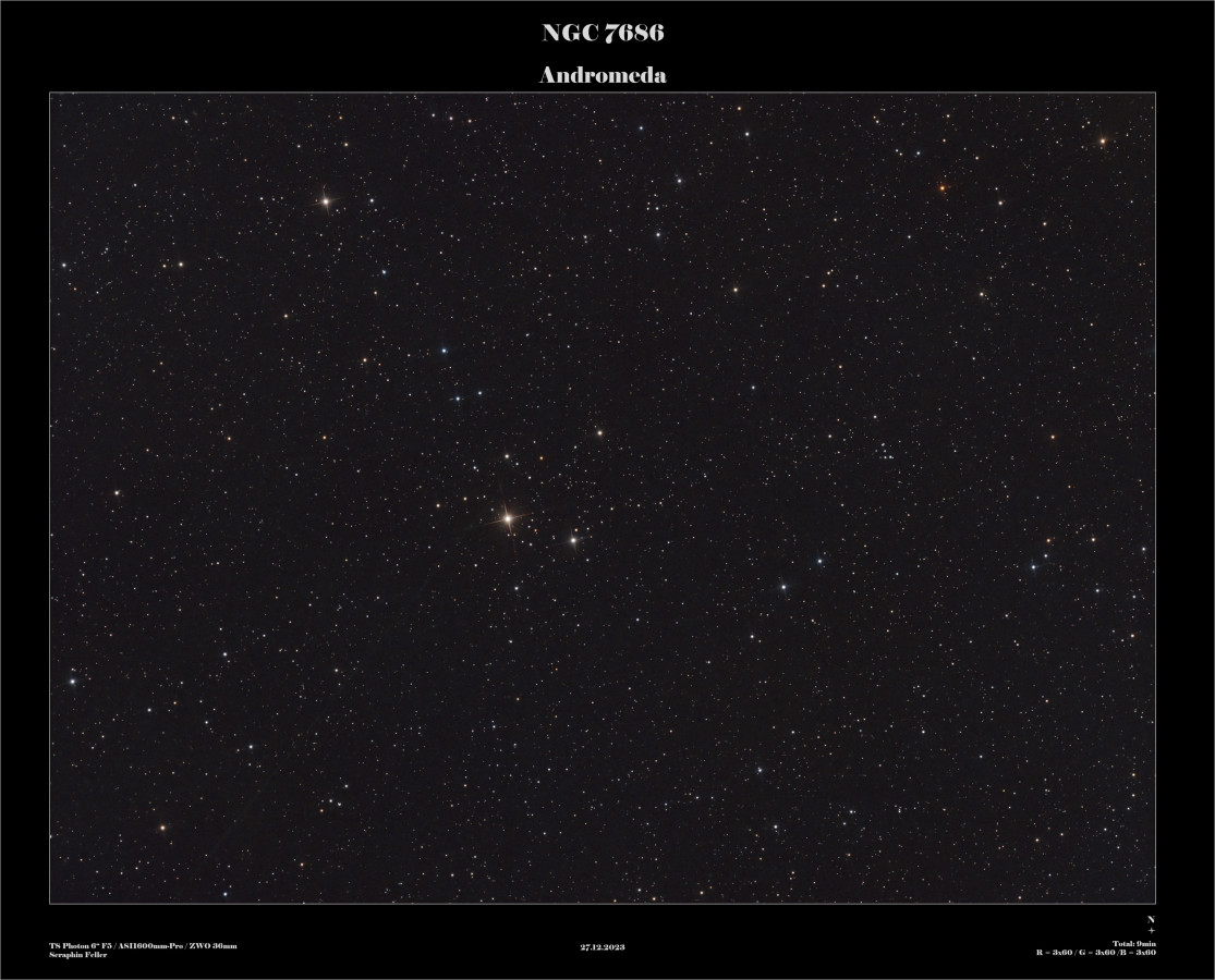 NGC7686 - 9min