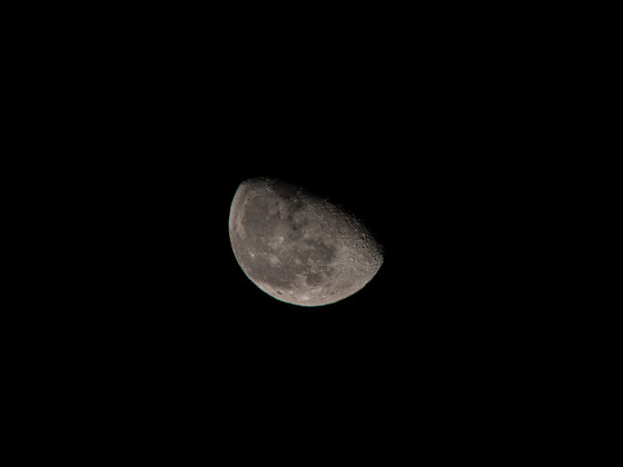 Mond (78%, abnehmend) am 01.01.2024