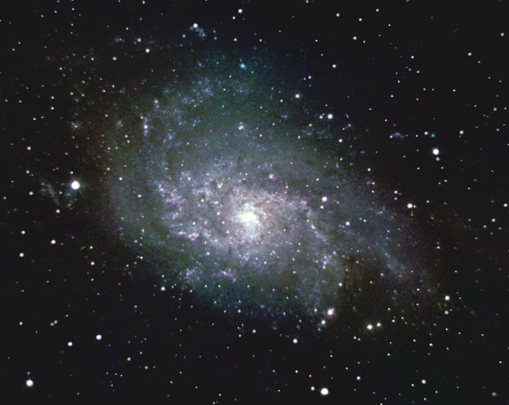 M33 Dreiecksgalaxie, eine Nachbargalaxie