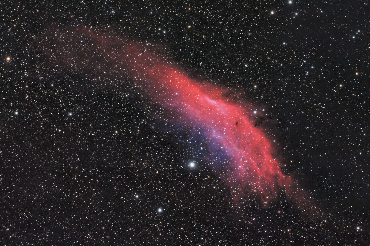 NGC 1499 (Ha, OIII) - Sh2-220 (California nebula)