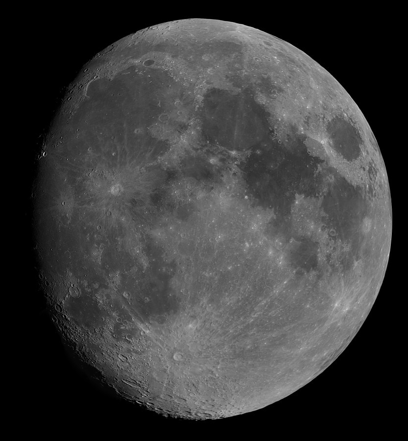 Noch ein Mondpanorama oder Schnipsel Mond
