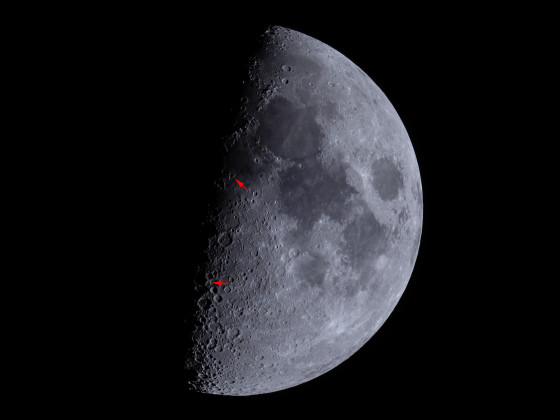 Mond-X und Mond-V vom 18.01.2024