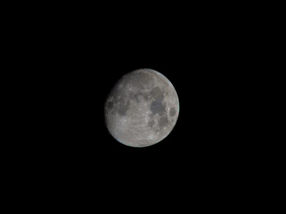Mond (93%, zunehmend) am 23.01.2024