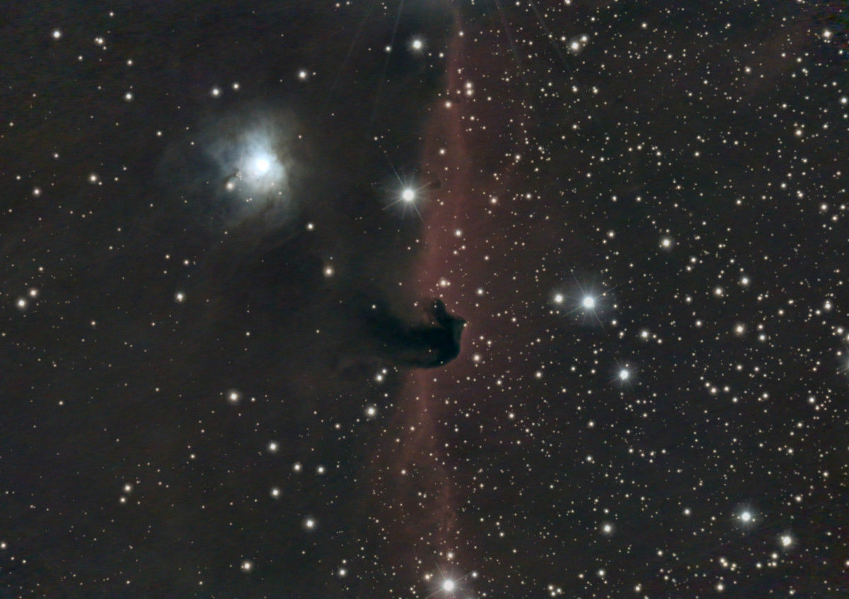 IC 434 mit NGC 2023
