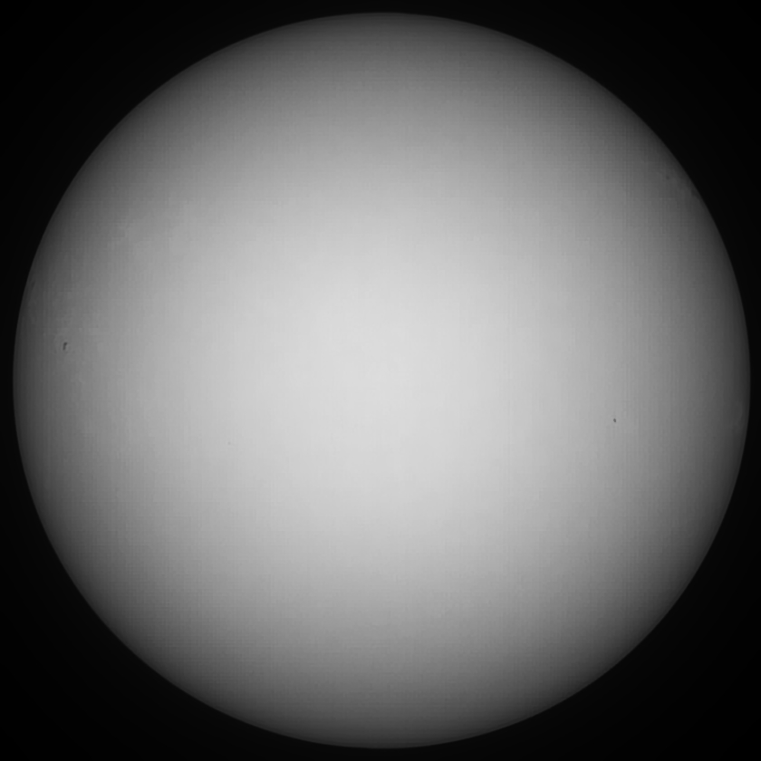 Sonne 29.01.2024 - 8" Newton - EOS 700D - Weißlicht