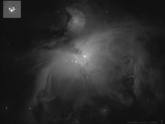 M 42, Orions "Trapezium