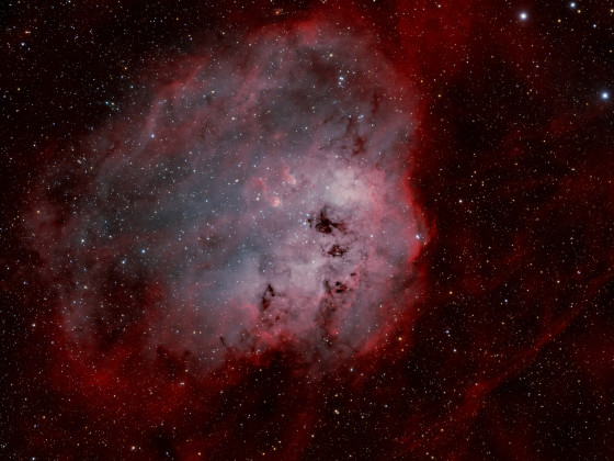 IC 410 mit NGC 1893 in Auriga
