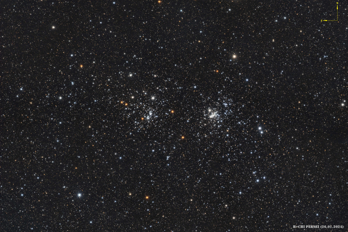 h+Chi Persei (NGC 869, 884)