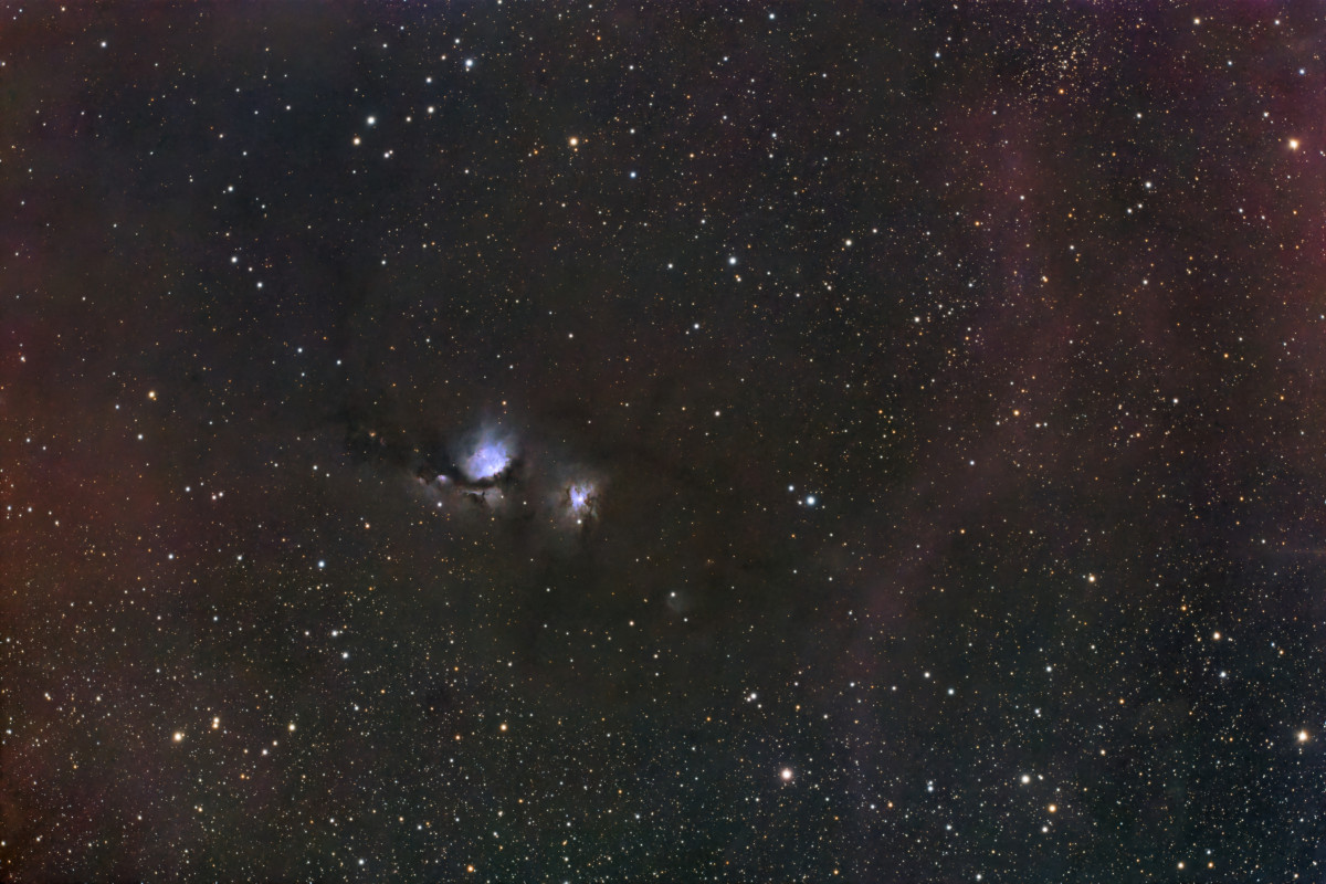 M78 und Umgebung im Orion