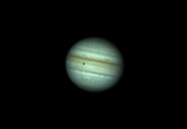 Jupiter mit Io am 21.7.2021 200/1000 Newton, 2x Barlow ASI 120 MC