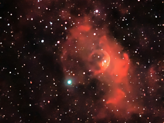 Bubble Nebel NGC 7635