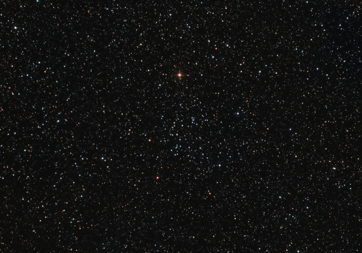 Betrunkener Eidechsenhaufen (NGC 7209)