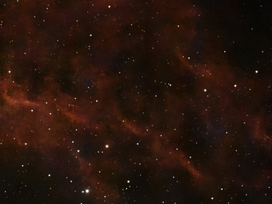 NGC1499 California-Nebel (westlicher Teil) mit dem Seestar S50
