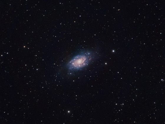 NGC2403 Galaxie mit dem Seestar S50