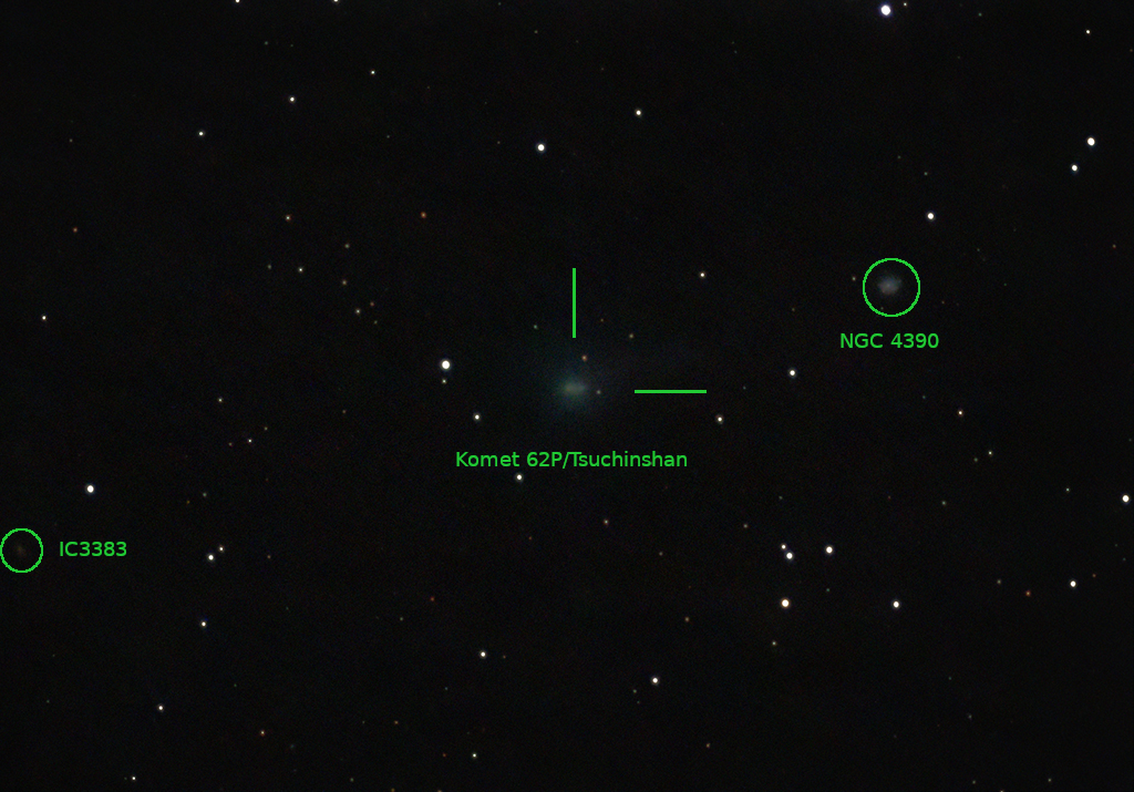 Komet 62P/Tsuchinshan mit der Vaonis Stellina