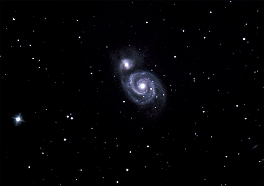 M51 Whirlpool-Galaxie