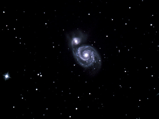 M51 Whirlpool-Galaxie