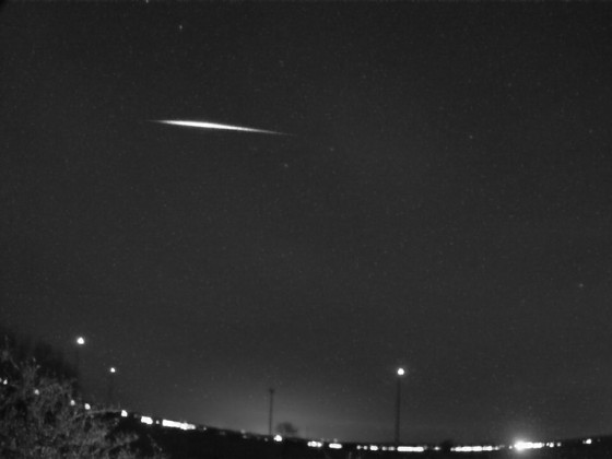 Meteor (?) am 14.03.2024 um 19:44:08 Uhr MEZ