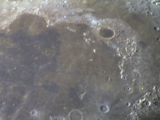 Mond - Plato und Vallis Alpes