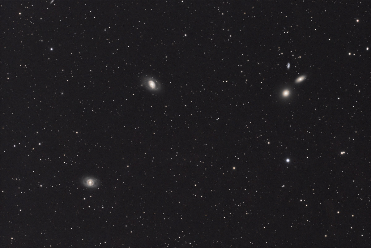 M95, M96, M105, NGC3384, NGC3389