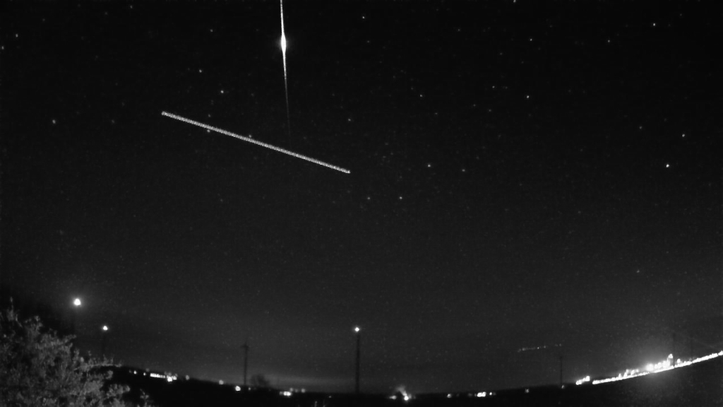 Meteor am 29.03.2024 um 20:58:53 Uhr MEZ