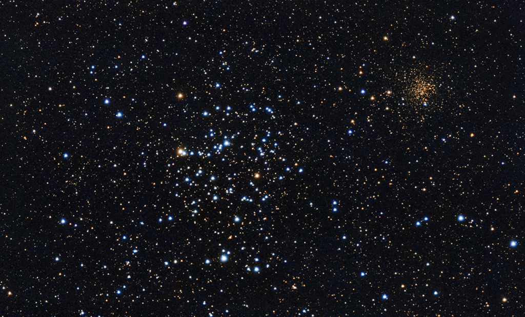M35 / NGC2168 und NGC2158 mit dem Seestar S50