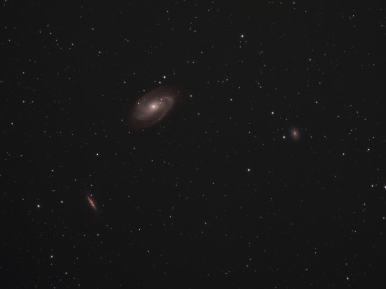 Galaxien: M81 - M82 - NGC3077
