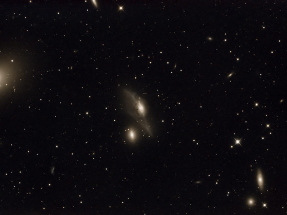 NGC 4438 - Eyes Galaxies