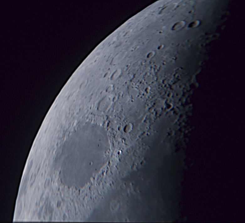 Mond aus Video mit Astrastack bearbeitet