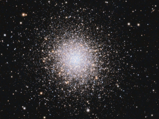 M13 (Herkuleshaufen, NGC6205) - Extremcrop