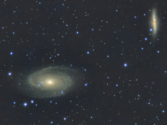 Messier 81 „Bodes Galaxie“ und Messier 82 „Zigarrengalaxie“