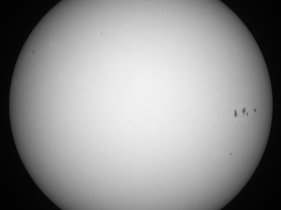 Sonne 30.04.2024 - 8" Newton - EOS 700D - Weißlicht
