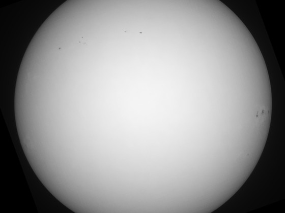Sonne 01.05.2024 - 8" Newton - EOS 700D - Weißlicht