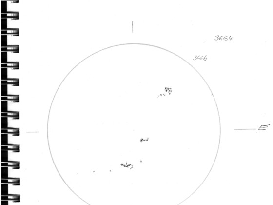 04.05:2024 Sonne - Zeichnung