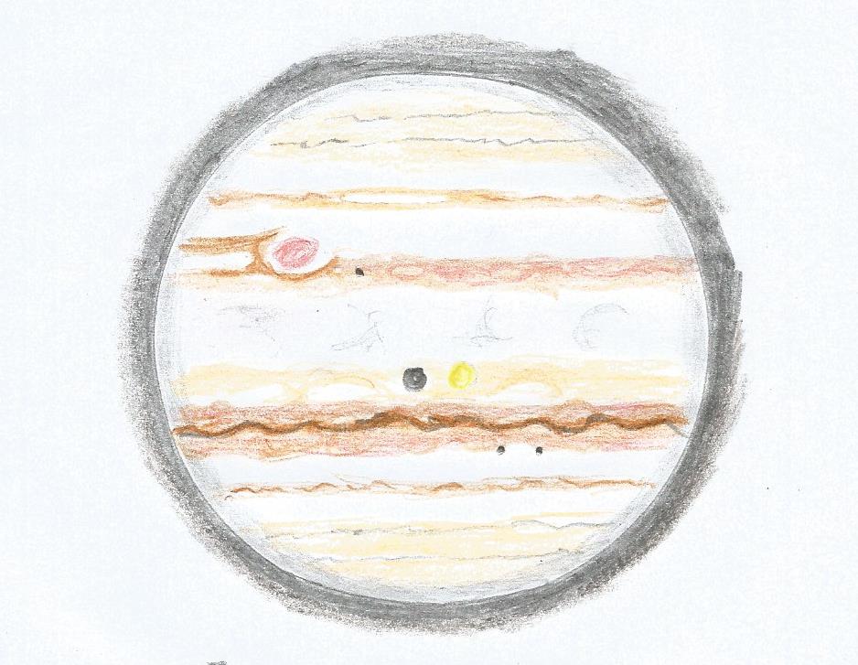 Jupiter-Farbimpression vom Freitagmorgen, 13.08.2021