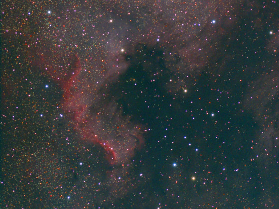 NGC 7000 "Nordamerikanebel"