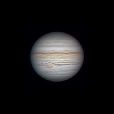 Jupiter mit C8 am 01.09.2021 gegen 22.43Uhr vom Balkon