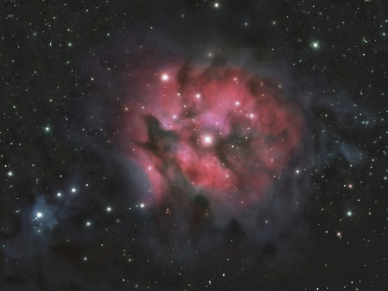 IC 5146 Kokon Nebel LRGB